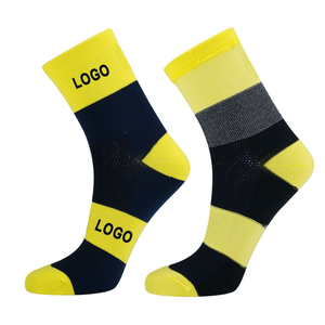 2026 New Design Crew Ankle Cycling <b>Socks</b> Standard Breathable Spandex Sublimation Printed Anti-Slip <b>Moisture</b> Wicking Sports <b>Socks</b> - Product Image 2
