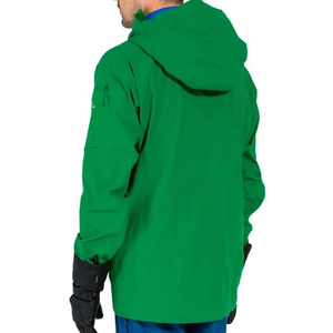 Fashion Rain <b>Jacket</b> Waterproof Windproof Sun-protection <b>Men's</b> Zipper Hood <b>Long</b> Sleeved Waterproof Rain <b>Jackets</b> 100% - Product Image 3