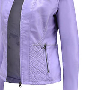 Primavera otoño chaquetas de bombardero de cuero mujer Streetwear Slim Biker chaquetas prendas de vestir exteriores 2025 moda invierno cremallera chaqueta de mujer - Product Image 4