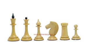 High Quality Customizable <b>Wooden</b> <b>Chess</b> <b>Set</b> Great Soviet-Style Pieces for Children's Table Games NE Brand Model K0037 - Product Image 3