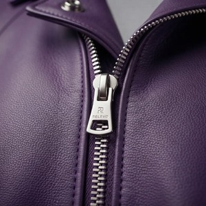 Men's Leather <b>Biker</b> <b>Jacket</b> Genuine Leather Motorcycle Coat <b>Vintage</b> Casual Outerwear Classic Fashion <b>Jacket</b> Slim Fit - Product Image 5