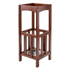 Porte-parapluie luxueux en bois de noyer artisanal - Prix de gros - Product Image 3