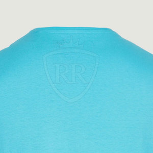 T-shirt décontracté pour homme, motif uni, 100% coton tricoté, coupe classique, respirant, élégant, pour un usage quotidien - Product Image 5