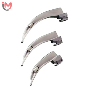 Laringoscopio de fibra óptica Macintosh + Laringoscopio de fibra óptica Integra para pediátricos y adultos, juego de 7 hojas + 2 hojas con mango OEM - Product Image 3