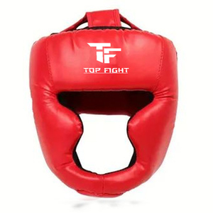Protège-tête de boxe portable réglable - Casque en cuir PU durable avec design respirant pour l'entraînement des adultes et des jeunes - Product Image 5