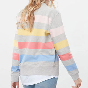 Sudadera Oversize Formal con Cremallera de un Cuarto para Mujer, Ecológica, Estilo Loungewear, Conjuntos de Sudadera y Pantalones de Chándal para Mujer, Venta al por Mayor - Product Image 2