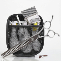 Ciseaux de coiffure professionnels pour barbier, en acier inoxydable, légers, pour droitiers, outil de coiffure et de stylisation pour salon