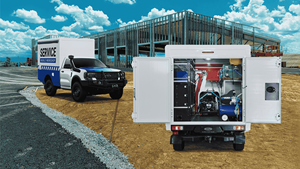 Camion d'atelier mobile entièrement équipé pour la vente en gros, véhicule de réparation et de service personnalisé avec rangement d'outils pour entreprises automobiles, usage intensif - Product Image 5