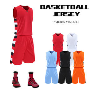 Maillot de basket-ball de haute qualité à séchage rapide avec logo personnalisé, uniformes d'entraînement, ensemble de maillots de basket-ball pour hommes - Product Image 4