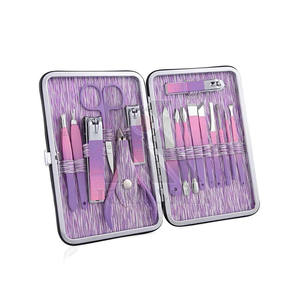 Top Selling Manicure Pedicure Set High Quality Custom Made Stainless Steel Lightweight Manicure Kit With Customized Packaging - Product Image 3