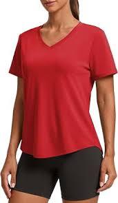 Camiseta Deportiva con Cuello en V para Mujer, para Yoga, Gimnasio, Correr, Venta al Por Mayor - Product Image 4