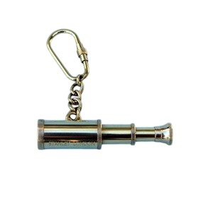 Porte-clés bateau marin en laiton fait main, style vintage, avec mousqueton sécurisé pour les mariniers et les amateurs de l'océan - Product Image 3