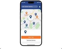 Aplicación de Entrega de Gas para Recargas y Pedidos Programados con Versión de Internet Compatible con Android y Mac - Product Image 2