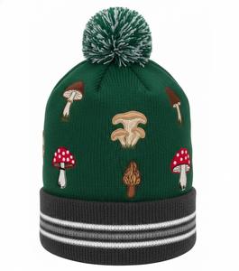 Bonnets pour hommes de qualité supérieure, chapeaux d'hiver chauds en laine, bonnets tricotés avec logo personnalisé, bonnets jacquard 2026 - Product Image 4