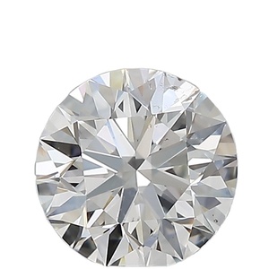 เพชรทรงหลวม0.90กะรัตทรงกลมมีก. สี SI1และ SI2ใสมีการรับรอง GIA จากอินเดีย - Product Image 1