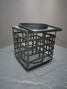 Portavelas de Hierro Forjado Artesanal con Diseño de Rejilla, Modelo L912, para Decoración del Hogar, Bodas, Fiestas y Eventos Festivos - Product Image 3
