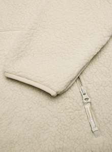 Ropa de abrigo con capucha de sherpa premium para mujer, ropa de calle de invierno, ropa de marca privada al por mayor - Product Image 3