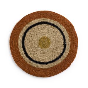 Wholesale <b>Round</b> Woven Placemat Natural Fiber <b>Table</b> <b>Mat</b> Boho Dining Decor Handcrafted Tableware Kitchen Hospitality Supply <b>Mat</b> - Product Image 1