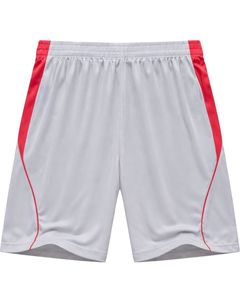 Ensemble de t-shirt et short de sport gris et rouge pour homme, respirant, séchage rapide, tenue de sport, entraînement athlétique, tenue de course estivale, vêtements de sport - Product Image 3
