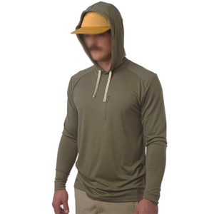 2026 High Quality Custom Design 100% Polyester UPF 50+ Sun Protection Lightweight Quick Dry Fishing Hoodie - Product Image 3