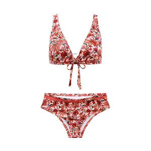 HDJ Plus Size One Piece Swimsuit Tummy Control <b>Conservative</b> Beachwear Sexy Monokini Bathing Suit SQ67705 - Product Image 2