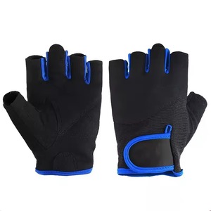 Unisex <b>Fingerless</b> Non-Slip Waterproof Gym Workout <b>Gloves</b> Weight Lifting Bodybuilding Pull-On Customized Logo Protective Design - Product Image 5