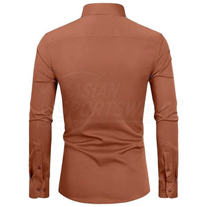 เสื้อเชิ้ตติดกระดุมลำลองคุณภาพพรีเมียมสำหรับส่งออก เนื้อผ้าระบายอากาศน้ำหนักเบาสำหรับฤดูร้อน ทรงทันสมัย ตกแต่งอย่างมืออาชีพ - Product Image 2
