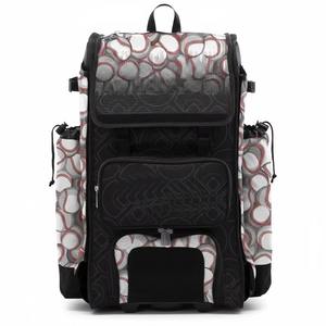 Sac de sport de baseball en gros avec compartiment pour casque, pochettes pour bâtons, rangement pour chaussures et sangles rembourrées pour joueurs - Product Image 1