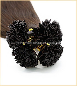 วิกผมต่อผมปลายแหลมเป็นรูปตัว V คุณภาพสูงทำจากหนังกำพร้าธรรมชาติผมมนุษย์เวียดนามมียี่ห้อ - Product Image 5