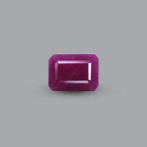 พลอยรูบี้สีชมพูแอฟริกันสังเคราะห์ทรงเอเมอรัลด์คัท 4.8 กะรัต สำหรับเครื่องประดับชั้นดี - Product Image 1