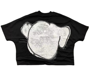 Camiseta Oversize de Algodón/Bambú 100% de 240g, Estilo Cropped y Boxy Fit, Hombros Caídos, Fabricación Personalizada - Product Image 6