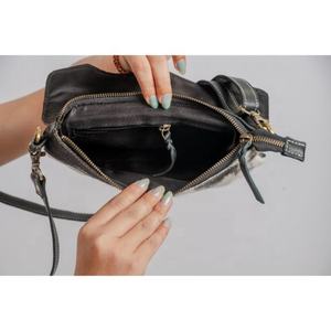 กระเป๋าสายสะพายหนังแท้ทำมือ100% วินเทจโบฮีเมียนแฟชั่นฤดูใบไม้ร่วงสำหรับผู้หญิงสลักด้วยมือขายส่ง - Product Image 4