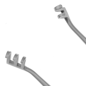 เครื่องมือผ่าตัดแบบมือถือ Weitlaner Self Retaining Retractor ขนาด 4 1/2 นิ้ว ปลายทู่ 2x3 ฟัน ทำจากสแตนเลส - Product Image 4