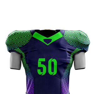 Uniforme de Fútbol Americano Cómodo, 100% Poliéster, Transpirable, Antibacterial, de Secado Rápido para Hombre - Precio Bajo, Nuevo Diseño - Product Image 6