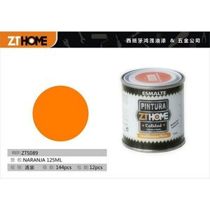 Pintura Acrílica Naranja 125ml - Product Image 3