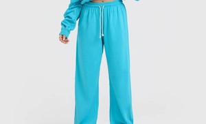 <b>Women</b> Low Rise Sweatpants Casual <b>Jogger</b> Trousers Drawstring Pants Relaxed Fit Soft Lounge Bottoms Streetwear Custom - Product Image 3