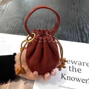 Bolsa portátil de almacenamiento de dados, bolsa multiusos de cuero PU con cordón, soporte para monedas y adornos, bolsa de embalaje de joyería para juegos de mesa - Product Image 4