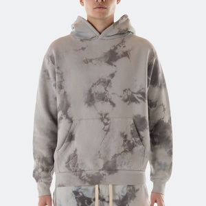 Custom Cotton Tie Dye <b>Pullover</b> Hoodie Manufacturer Vintage Wash Streetwear Supplier - Product Image 6