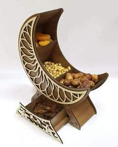 Panier à bonbons décoratif élégant en argent avec poignée, bol à chocolat de luxe pour mariages et fiançailles - Product Image 4