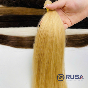 Extensiones de Cabello Humano Virgen Vietnamita Rusa a Granel, Doble Trama a Máquina, Súper Doble Trama, 100g, Puntas Completas, Todos los Colores, Personalizables - Product Image 4