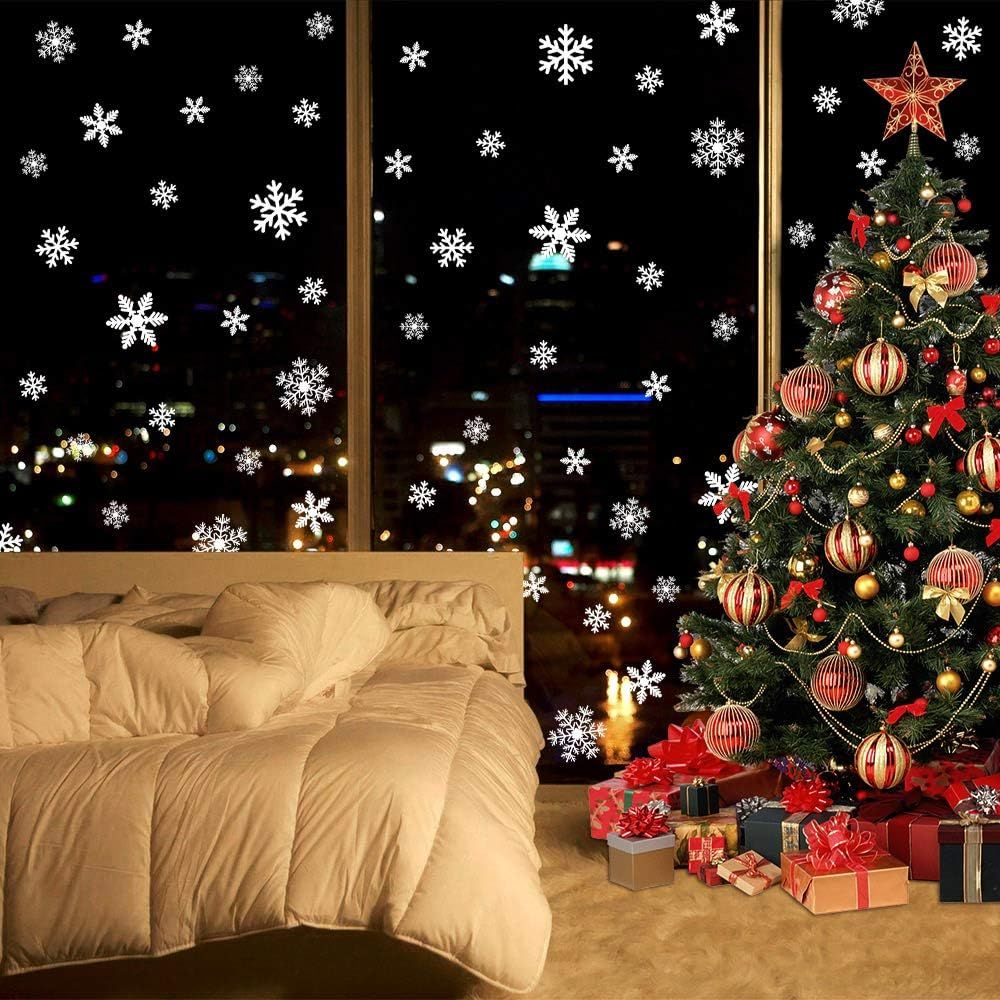 Christmas Window Clings Color