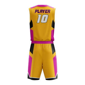 Maillot et short de basketball personnalisés OEM, sublimation, tenue d'équipe, grandes tailles, vente en gros à bas prix, offre très demandée - Product Image 5