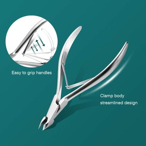 Cutter <b>Remover</b> <b>Tools</b> Nail Toenail Beauty Nippers Wholesale Cuticle Nail Nipper Trimmer Stainless Steel Cuticle - Product Image 3