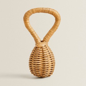 Juguetes relajantes para bebés, sonajero de ratán para recién nacidos, mordedores de alta calidad hechos a mano para bebés. - Product Image 1