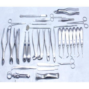 Juego de Instrumentos Quirúrgicos Dentales de Acero Inoxidable de Alta Calidad ALIVANTA INDUSTRY, Herramientas Manuales Plateadas Clase II, 1 Año de Garantía - Product Image 1