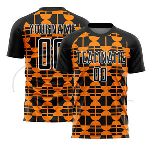 Nuevos Uniformes de Fútbol Transpirables de Manga Corta Sublimados para Hombre, Secado Rápido, Diseño OEM para Equipos - Product Image 1