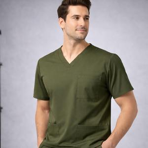 Uniforme Médico de Alta Calidad al por Mayor 2026, Uniforme de Trabajo Unisex para Doctores y Enfermeras, Ropa Médica de Tela Elástica, Proveedor OEM - Product Image 2