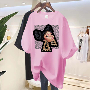 เสื้อยืดบาติกผู้หญิงแบบใหม่ พิมพ์ลายเชอร์รี่ ทรงหลวม แฟชั่นฤดูร้อน ราคาถูก รับผลิตตามแบบ (OEM) ราคาขายส่ง ปี 2026 - Product Image 4