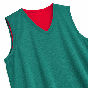 Custom Printed Breathable Dry Training High Quality Wholesale Latest Design Adjustable Strap Front Custom Basketball Uniform - Product Image 3