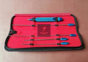 MÁS VENDIDO: Juego de 5 Tubos de Infiltración para Liposucción con Conexión Luer Lock para Cirugía Plástica/Cosmética, CERTIFICADO CE - Product Image 4